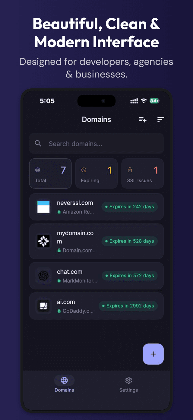 Domain Tracker screenshot 7